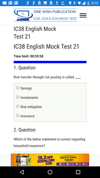 IC38 MATERIAL For Agent Exam