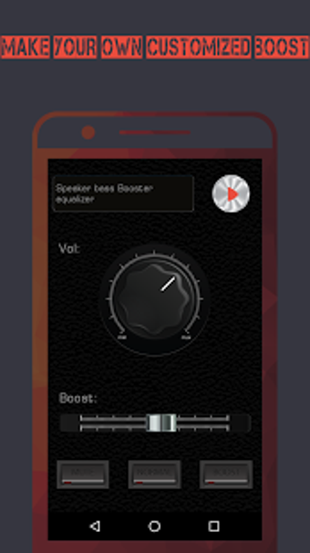 Speaker Bass Booster Equalizer