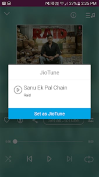 Jio Music Pro : Set Caller Tune