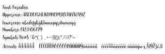 Obraz 0 dla Faradisa Script