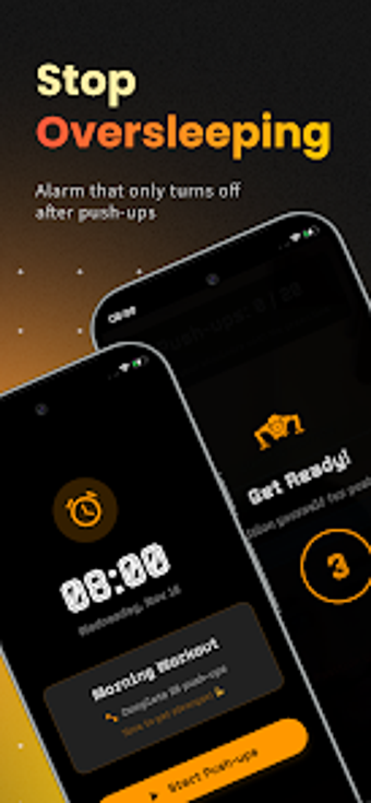 Obraz 0 dla Pushy - Push Ups Alarm