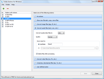 Bild 0 für Folder Actions for Window…