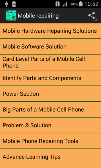 Learn Mobile repairing