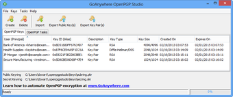 Imagen 0 para GoAnywhere OpenPGP Studio