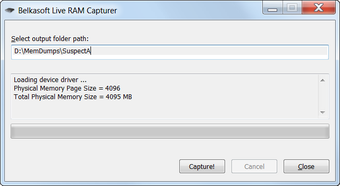 Image 0 pour Belkasoft RAM Capturer