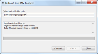 Belkasoft RAM Capturer