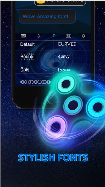 Immagine 0 per Fidget Spinner Keyboard T…