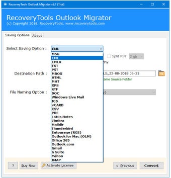Image 0 for OST Migrator