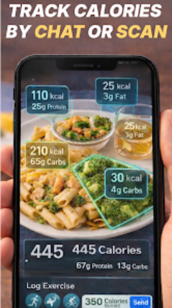 Bild 0 für NutriChat Calorie Tracker