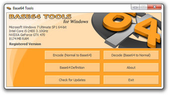 Base64 Tools的第0张图片