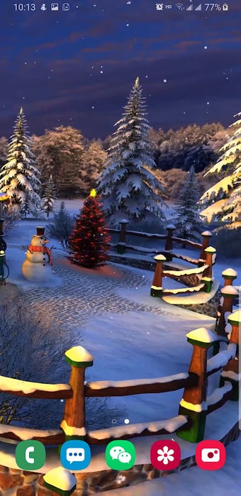 Imagen 0 para Christmas winter Wallpape…