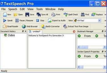 Immagine 0 per TextSpeech Pro (Windows)