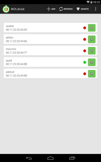 Image 0 pour WOLdroid WOL Wake On Lan