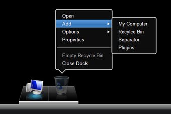 Obraz 2 dla XWindows Dock