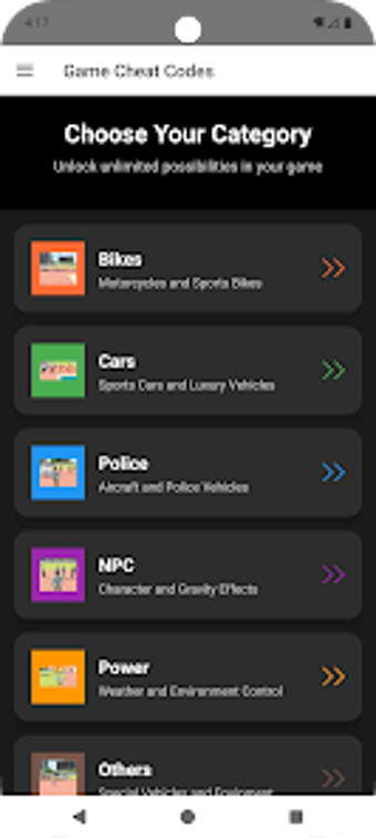 Immagine 0 per Indian Theft Auto Cheat C…