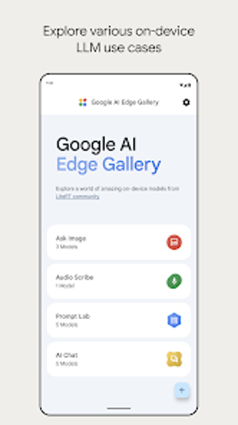 Google AI Edge Galleryの画像0