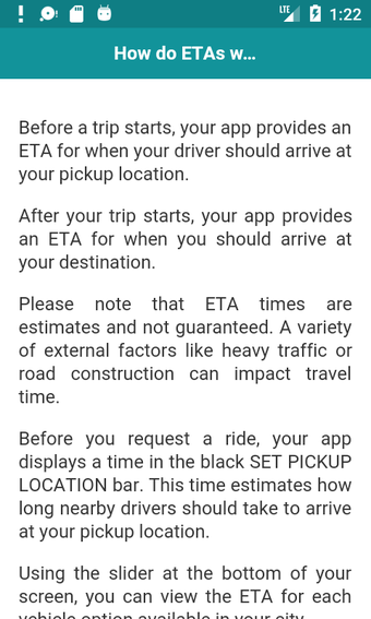 User Guide for Uber