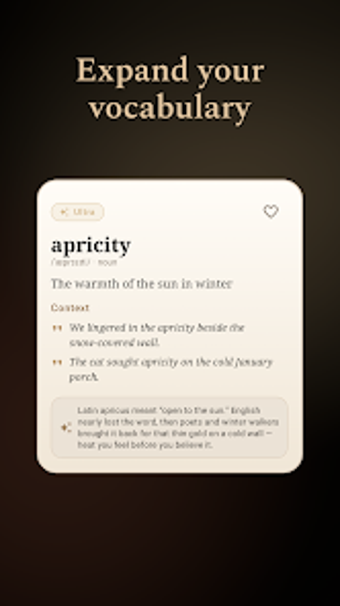 Bild 0 für Relic: Learn Rare Words