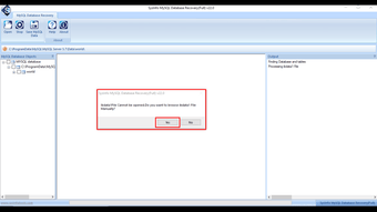 Image 0 pour SysInfo MySQL Database Re…