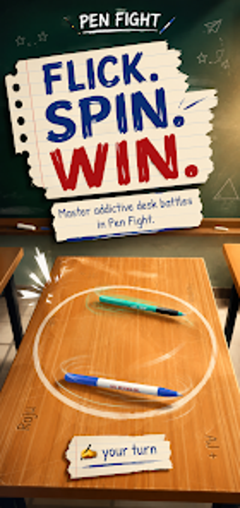 Bild 0 für Pen Fight Game: Class Cha…