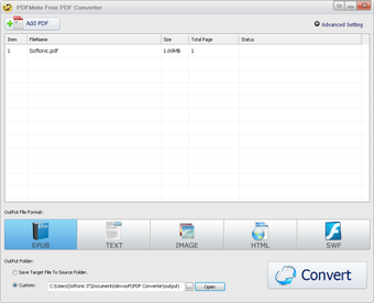 PDFMate Free PDF Converter