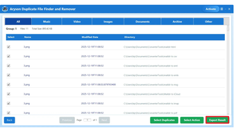 Obraz 0 dla Aryson Duplicate File Fin…