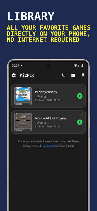 Immagine 0 per Pico-8 Emulator: Picpic