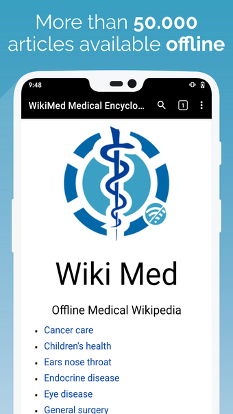 Bild 0 für WikiMed - Offline Medical…