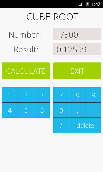 Bild 0 für Cube Root Calculator