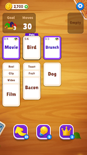 Bild 0 für Words Klondike : Associat…