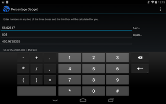 Imagen 0 para Percentage Gadget