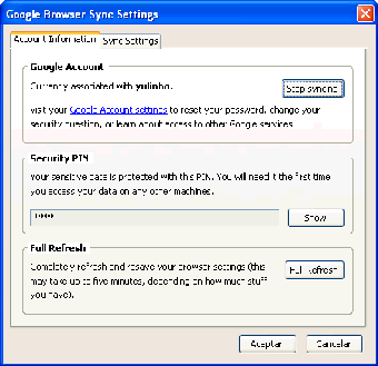 Immagine 0 per Google Browser Sync
