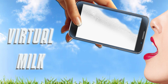 Drink virtual milk prankの画像0