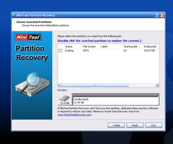 Bild 1 für MiniTool Partition Recove…