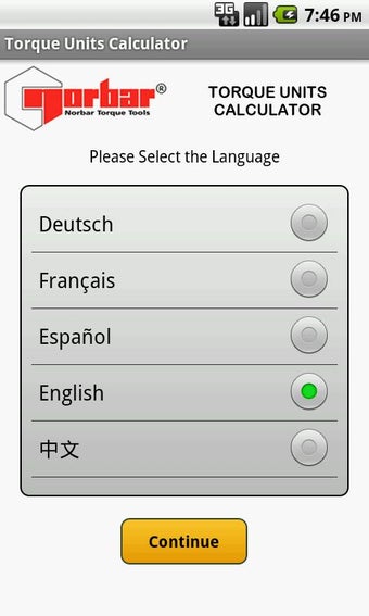 Image 0 pour Norbar Torque Calculator