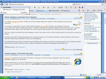 Bild 0 für Internet Explorer 7