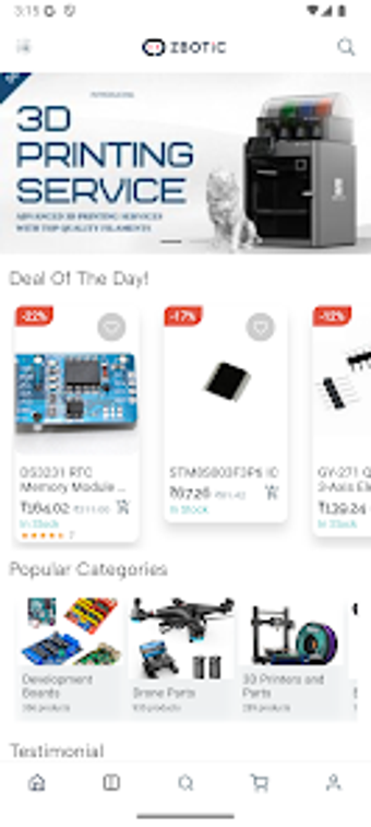 Obraz 0 dla Zbotic.in Electronics Sto…