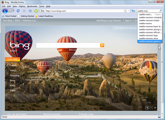 Bild 0 für Bing for Firefox