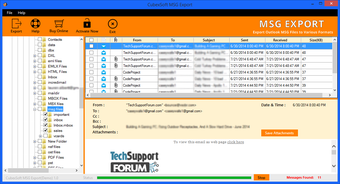 Image 0 pour MailsMagic MSG to PST