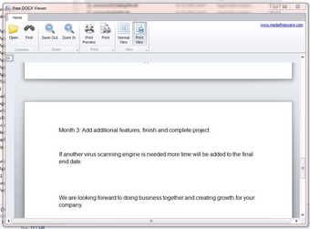 Immagine 0 per Free DocX Viewer