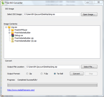 image file to iso converter free download