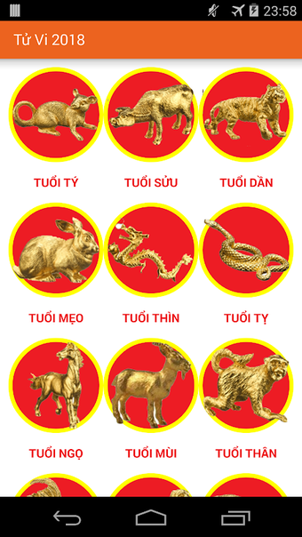 Image 0 pour Tử Vi 2018 - Tu Vi 2018
