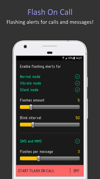 Flash On Call (SMS Alerts)