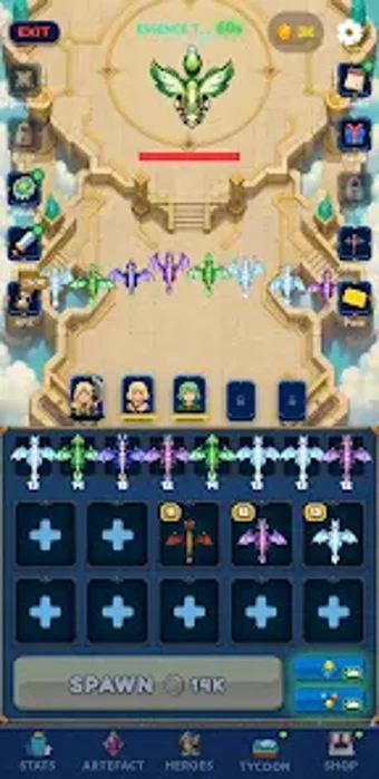 Bild 0 für Idle Dragons: Merge Fligh…
