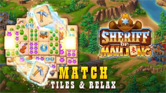 Sheriff of Mahjong: Match tiles & restore a town