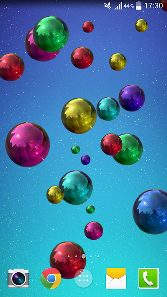 Space Bubbles Live Wallpaper