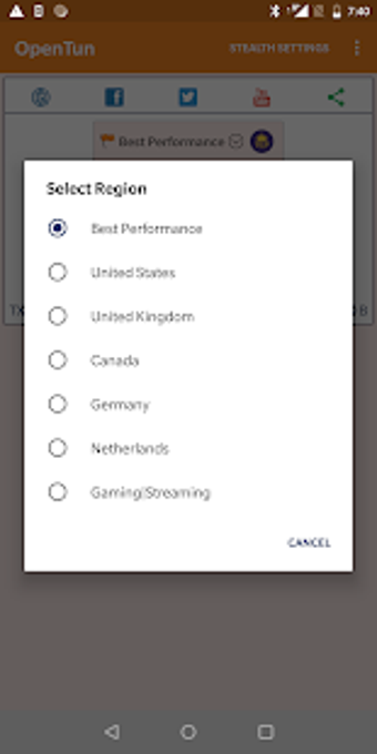 Imagen 1 para OpenTun VPN - 100 Unlimit…