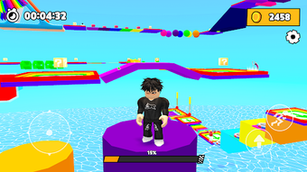 Image 0 pour Obby Race: Rainbow Parkou…