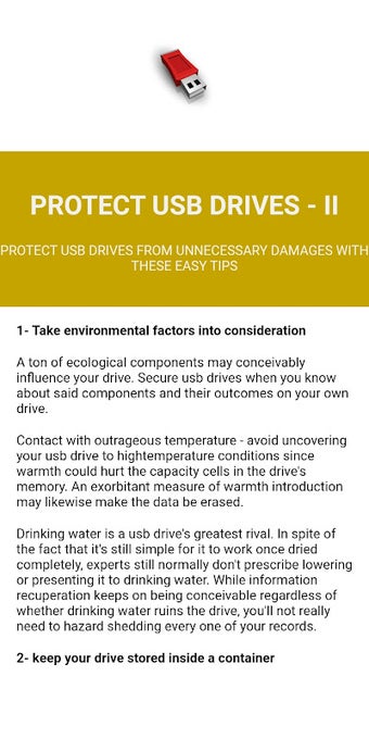 Format and Repair USB