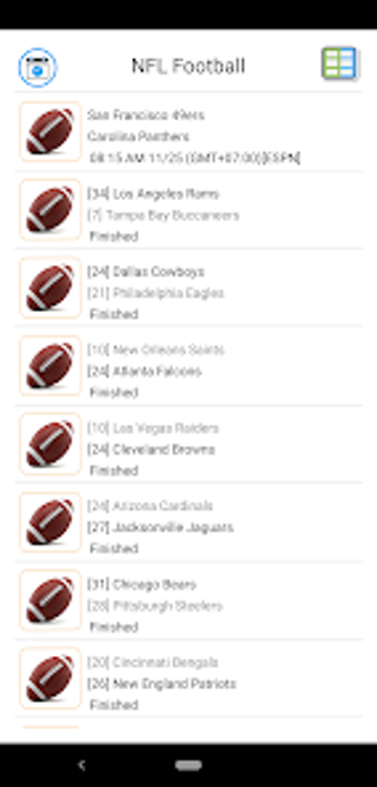 Bild 0 für Live Sport Streaming NFL …